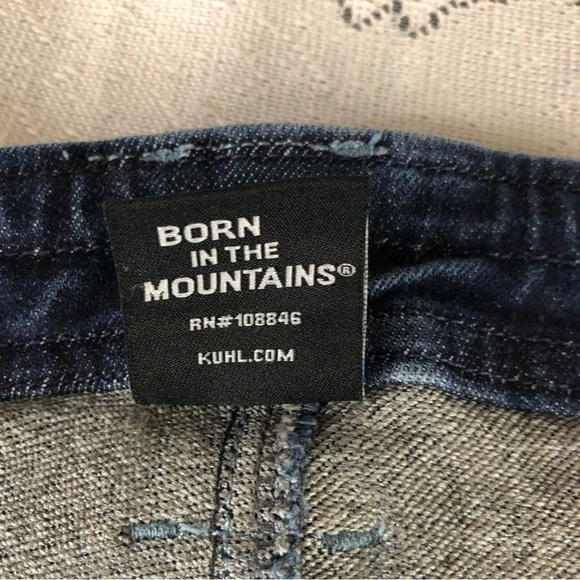 Women's Kuhl Danzer Quinn Dark Wash Denim High Performance Jeans. Size 12 Long. - Picture 12 of 16